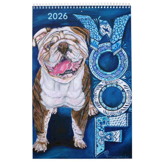 Calendario de gatos y perros 2026 (Tapa)