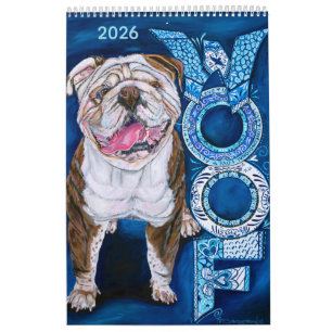 Calendario de gatos y perros 2026