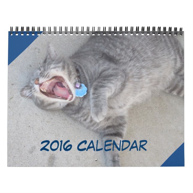 Calendario de gatos y perros de 2016 (Tapa)