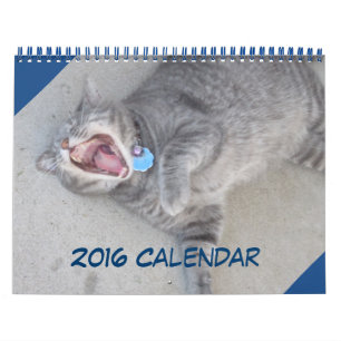 Calendario de gatos y perros de 2016