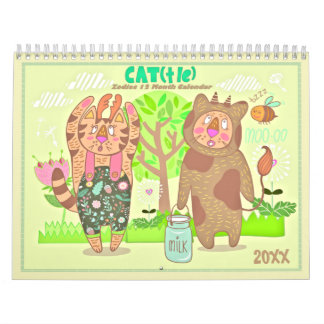 Calendario De Gatos Zodiacos 2021