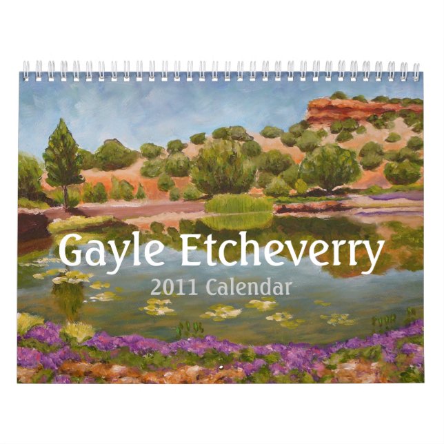 Calendario de Gayle Etcheverry 2011 (Tapa)