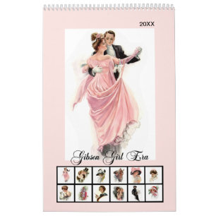 Calendario de Gibson Chicas Wall 2021