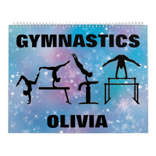 Calendario de Gimnasia Blue Glam