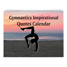 CALENDARIO DE GIMNASTICA inspiradora