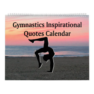 CALENDARIO DE GIMNASTICA inspiradora