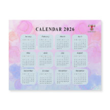 Calendario de Ginecología 2026 con Logo Personaliz