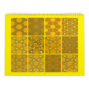 Calendario de girasol de Oso Teddy