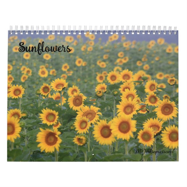 Calendario de girasoles (Tapa)