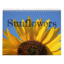 Calendario de girasoles