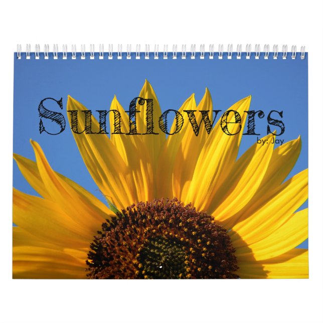 Calendario de girasoles (Tapa)