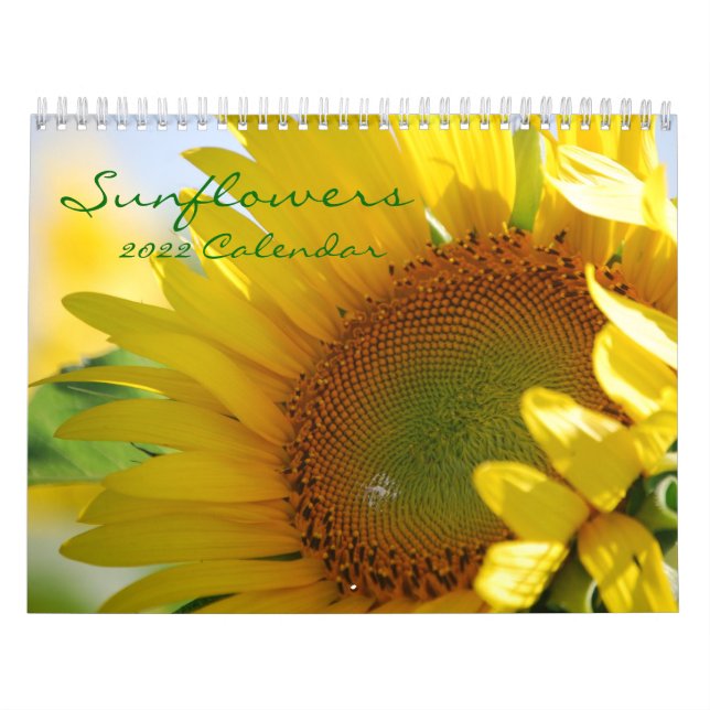 Calendario de girasoles (Tapa)