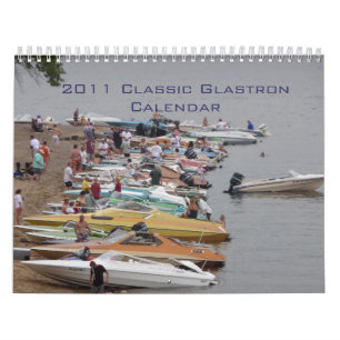 Calendario de Glastron de 2011 obras clásicas