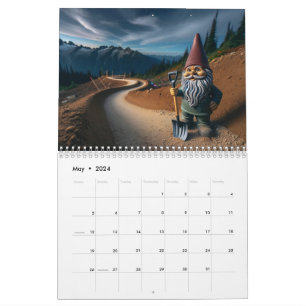 Calendario de Gnome de Trayectoria de Bicicleta de