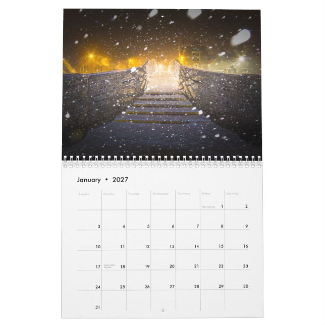 Calendario de Godmanchester. (Jan 2027)