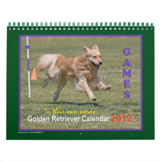 Calendario de Golden Retriever 2012