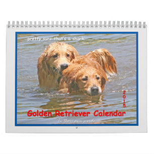 Calendario de Golden Retriever 2015
