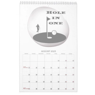 Calendario de golf