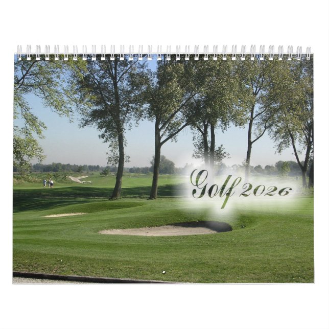 Calendario de golf 2026 (Tapa)