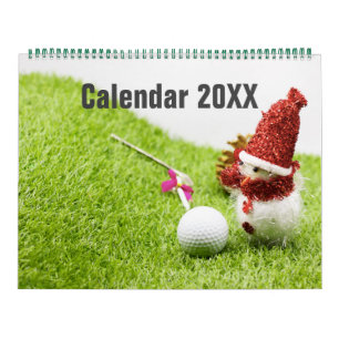 Calendario de golf para Navidades de baloncesto Añ