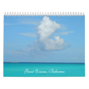 Calendario de gran Exuma, Bahamas