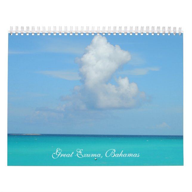 Calendario de gran Exuma, Bahamas (Tapa)