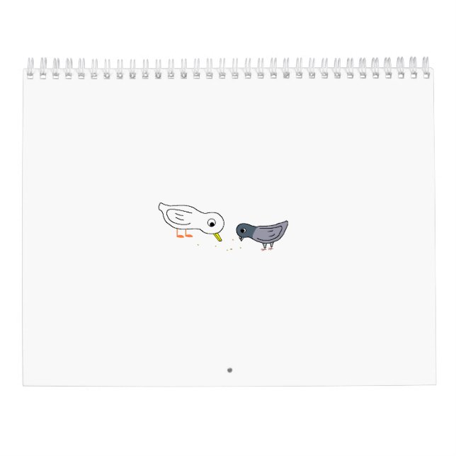 Calendario de grandes amigos (Reverso)