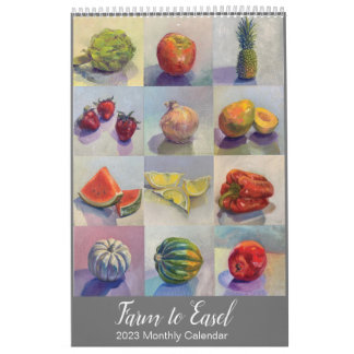 Calendario de granja a caballete 2023