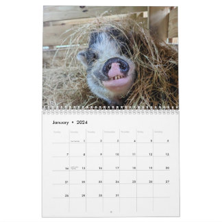 Calendario de granja de paz