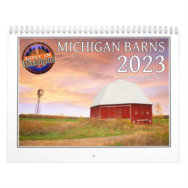 Calendario de granjas de Michigan 2023 (Tapa)