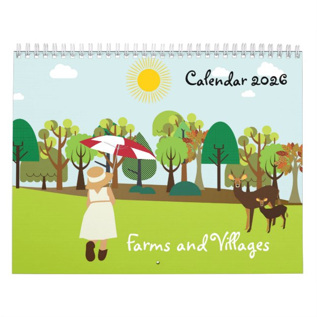 Calendario de Granjas y Pueblos (Tapa)