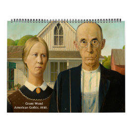 Calendario de Grant Wood