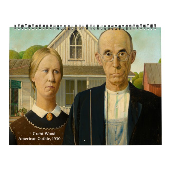 Calendario de Grant Wood (Tapa)