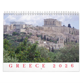 Calendario de Grecia 2026