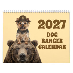 Calendario de guardabosques del parque canino 2027