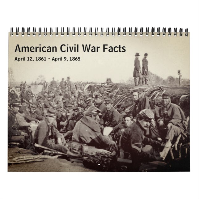 Calendario de guerra civil estadounidense (Tapa)
