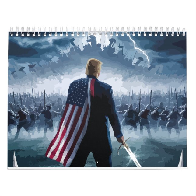 Calendario de guerra épico de Trump (Tapa)