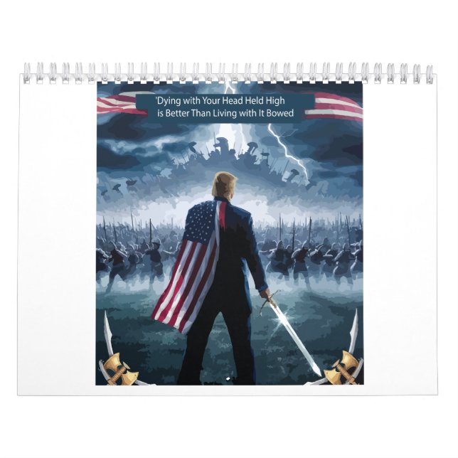 Calendario de guerra épico de Trump (Tapa)