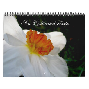 Calendario De Gustos Florales Cultivados