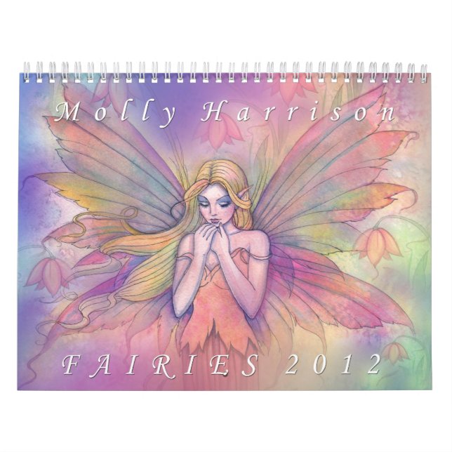 Calendario de hadas 2012 de Molly Harrison (Tapa)