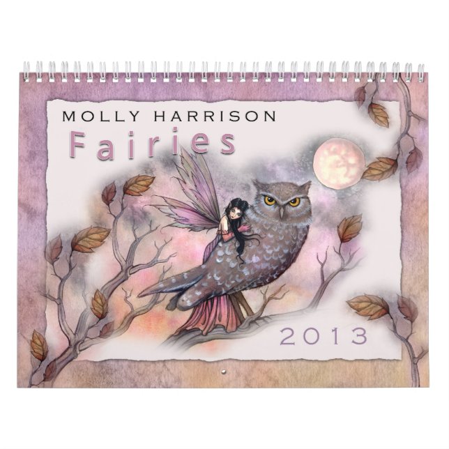 Calendario de hadas 2013 de Molly Harrison (Tapa)