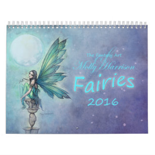 Calendario de hadas 2016 de Molly Harrison Fantasy