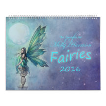 Calendario de hadas 2016 de Molly Harrison Fantasy