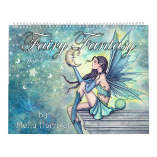 Calendario de hadas de Molly Harrison Arte de fant