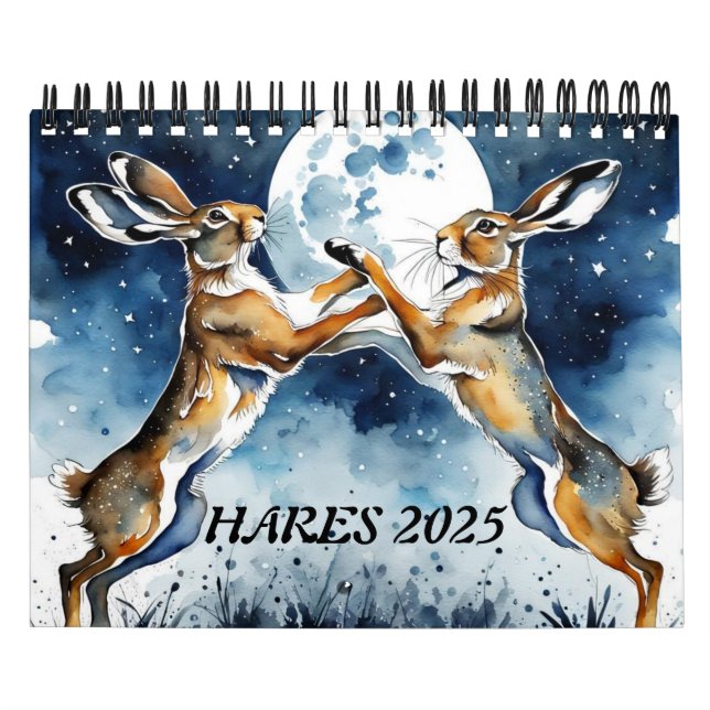 CALENDARIO DE HARES 2025 (Tapa)