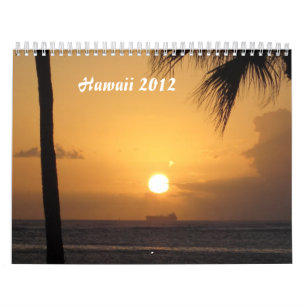 Calendario de Hawaii 2012