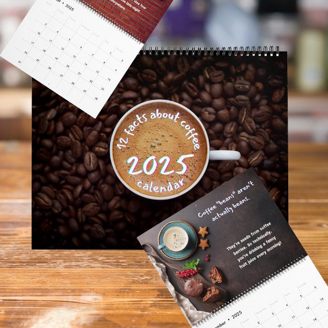 Calendario de hechos del café de 2025 (Subido por el creador)