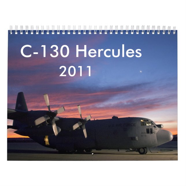 Calendario de Hércules C-130 (Tapa)