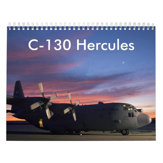 Calendario de Hércules C-130 (Tapa)