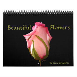 Calendario de hermosas flores